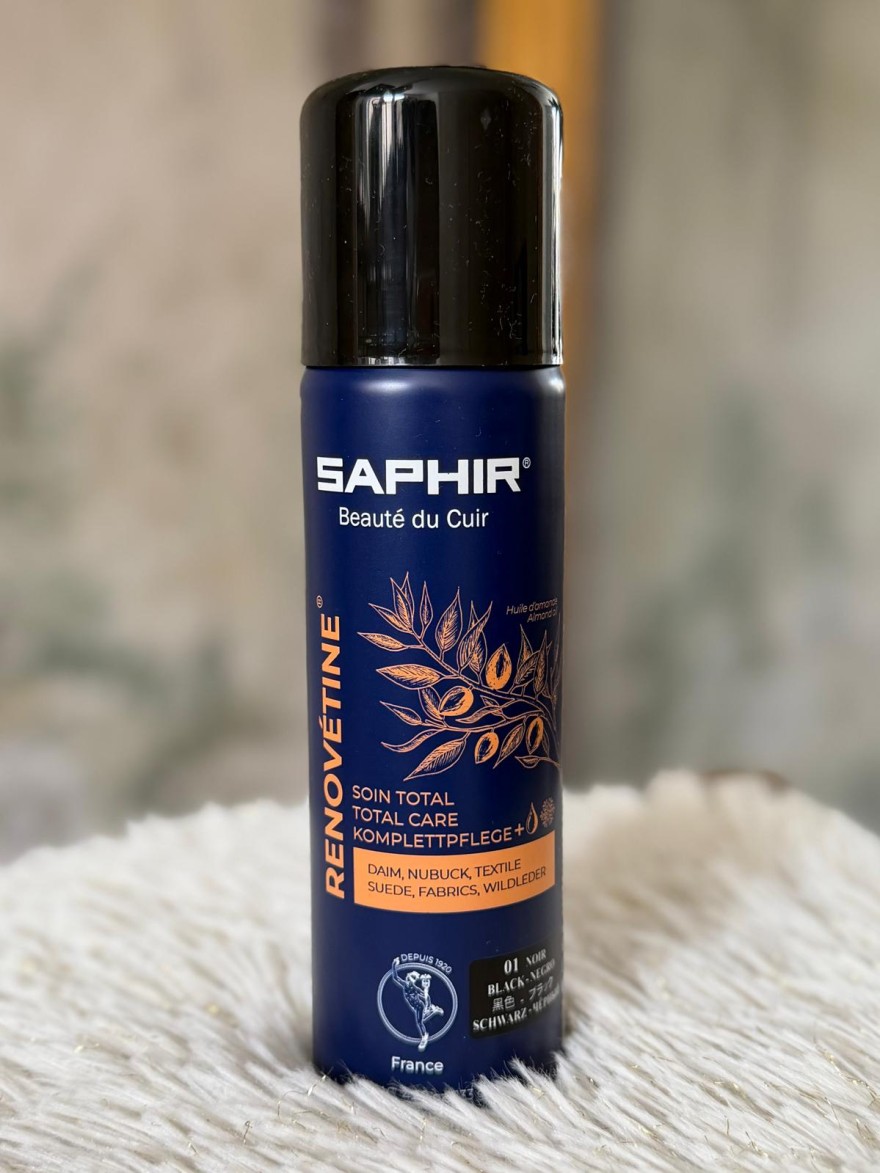 Rénovétine Saphir Noir 01 – Daim & Nubuck 200 ml