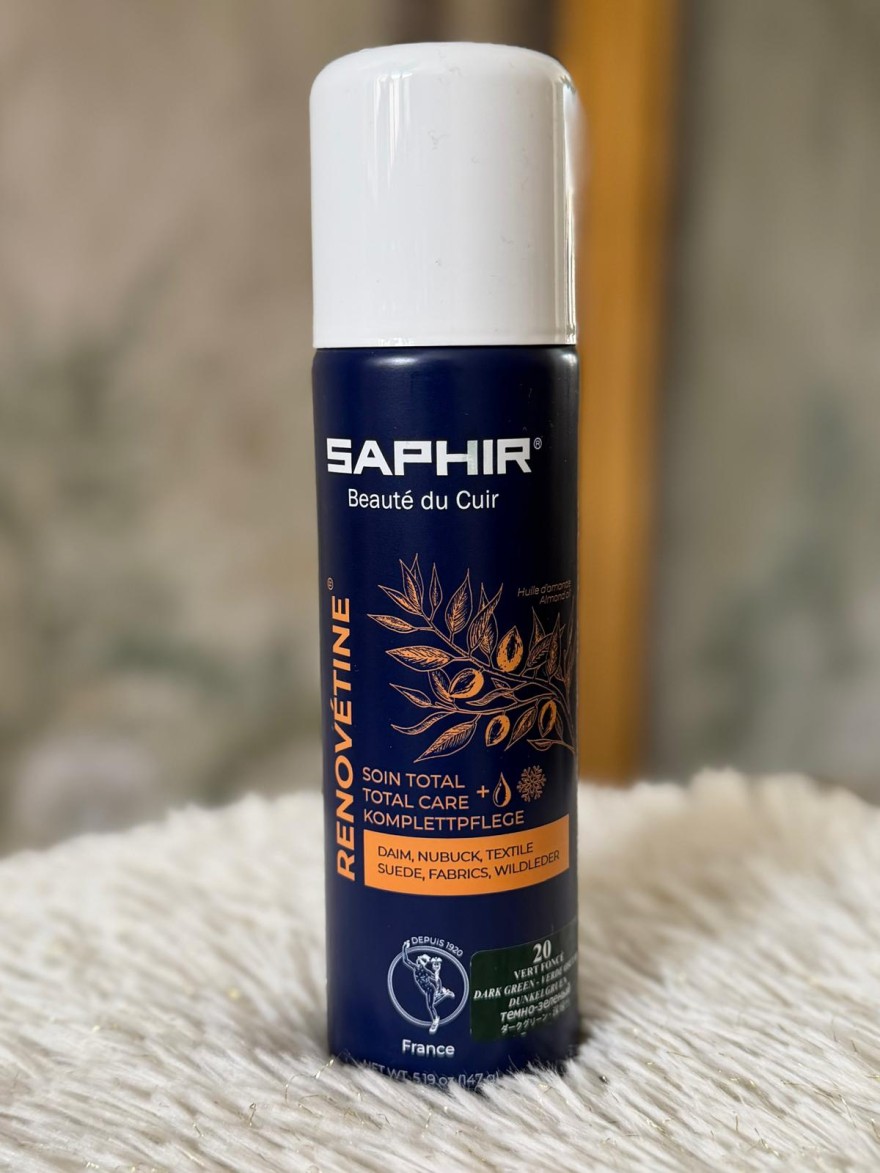 Rénovétine Saphir Vert Foncé – Daim & Nubuck 200 ml