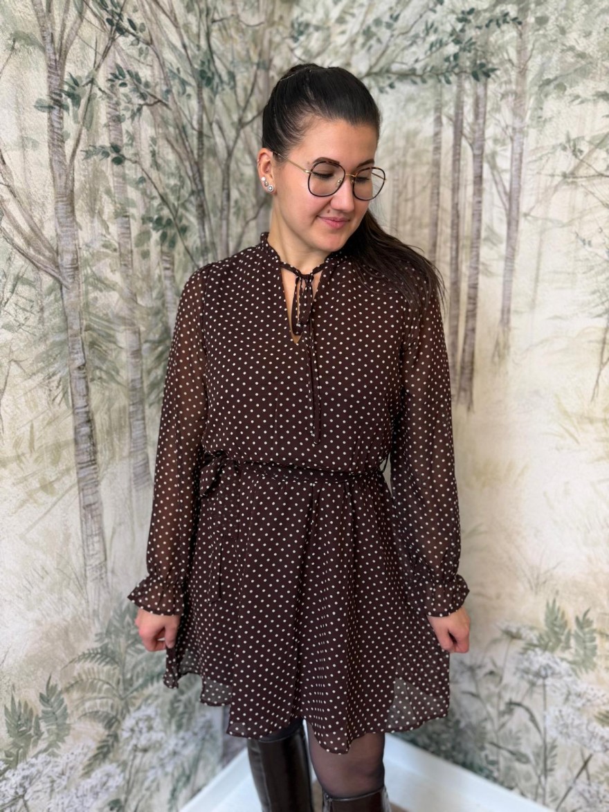 Robe Fluide à Pois Femme Emma et Ella | Marina & Paloma