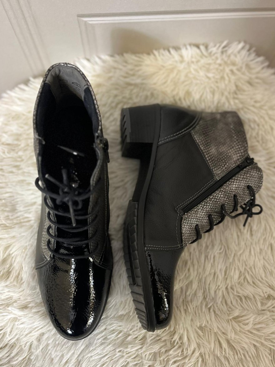 Bottine à Talon Suave 9921 Sydney en Cuir | Marina & Paloma