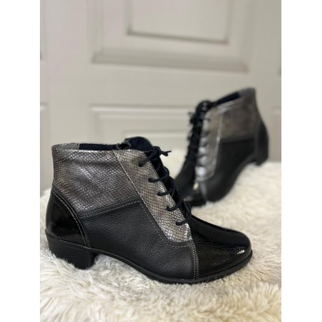 Bottine à Talon Suave 9921 Sydney en Cuir | Marina & Paloma