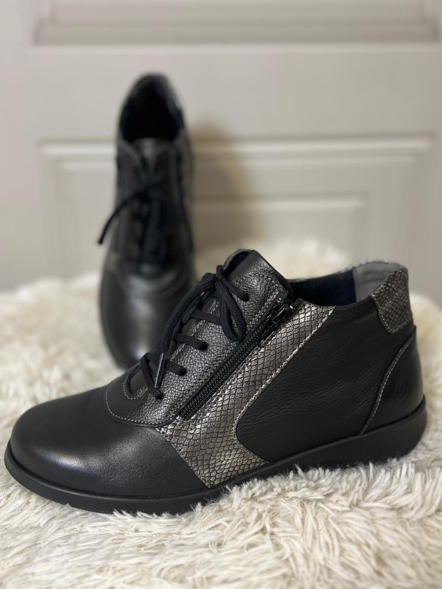 Bottine à Lacet Suave 6601 Oxford en Cuir | Marina & Paloma