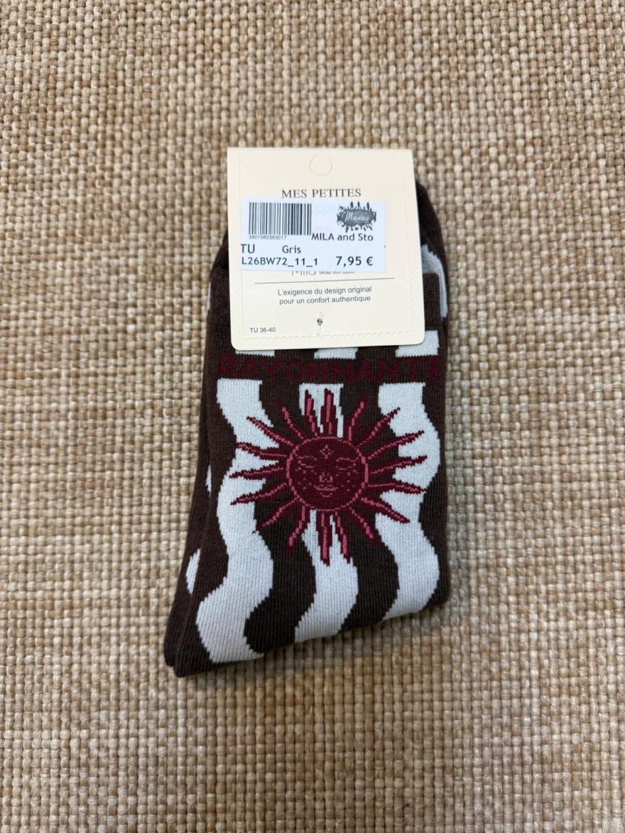 Chaussettes Femme Rayonnante Mila and Stories | Fantaisie Pailletée