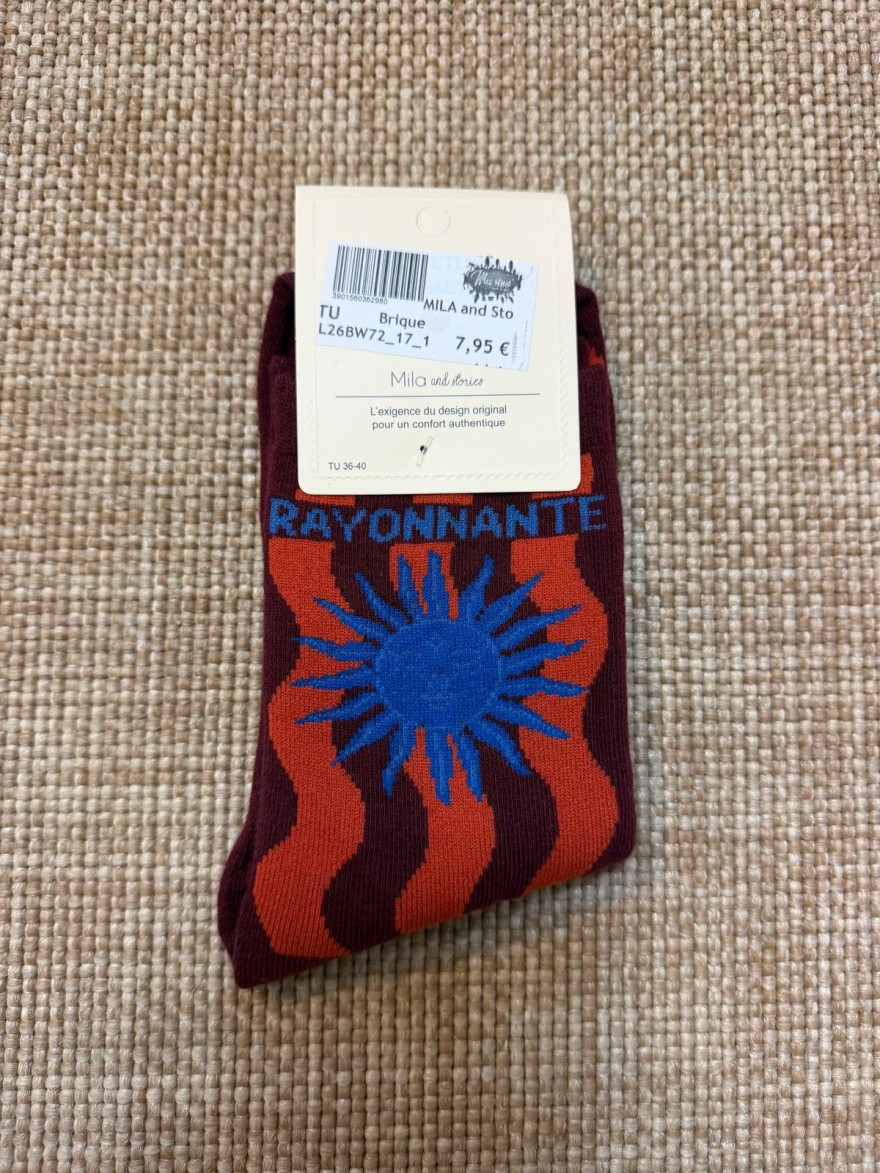 Chaussettes Femme Rayonnante Mila and Stories | Fantaisie Pailletée