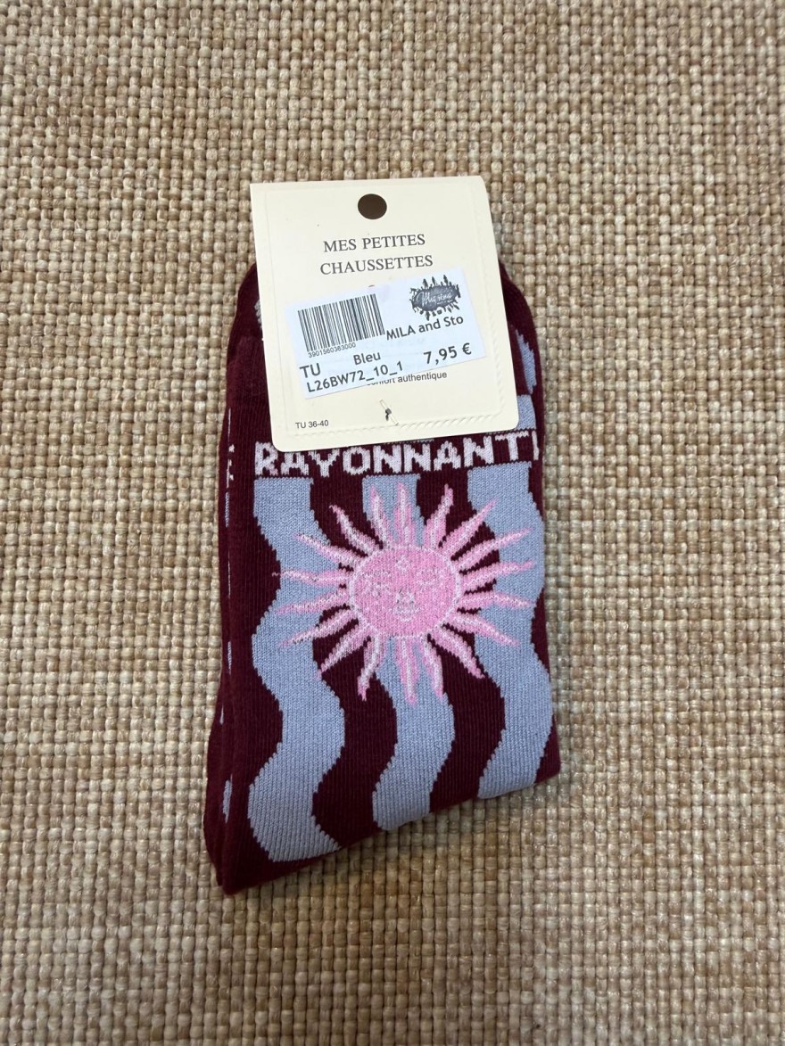 Chaussettes Femme Rayonnante Mila and Stories | Fantaisie Pailletée