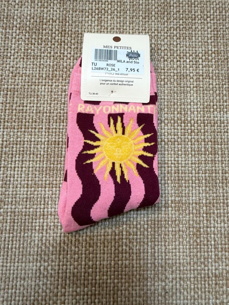 Chaussettes Femme Rayonnante Mila and Stories | Fantaisie Pailletée