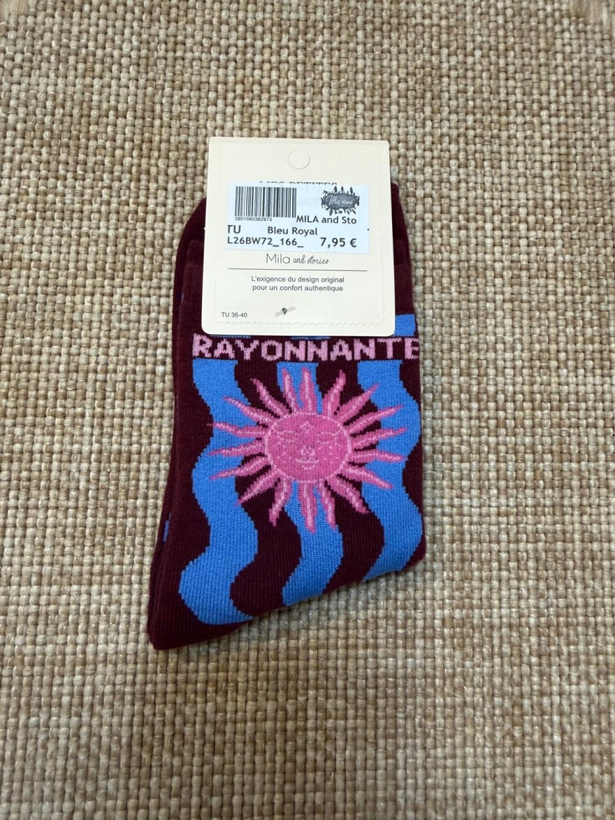 Chaussettes Femme Rayonnante Mila and Stories | Fantaisie Pailletée