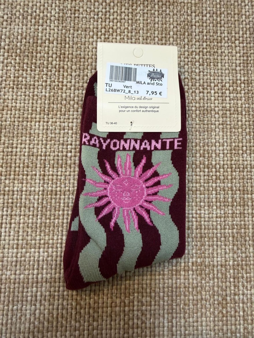 Chaussettes Femme Rayonnante Mila and Stories | Fantaisie Pailletée
