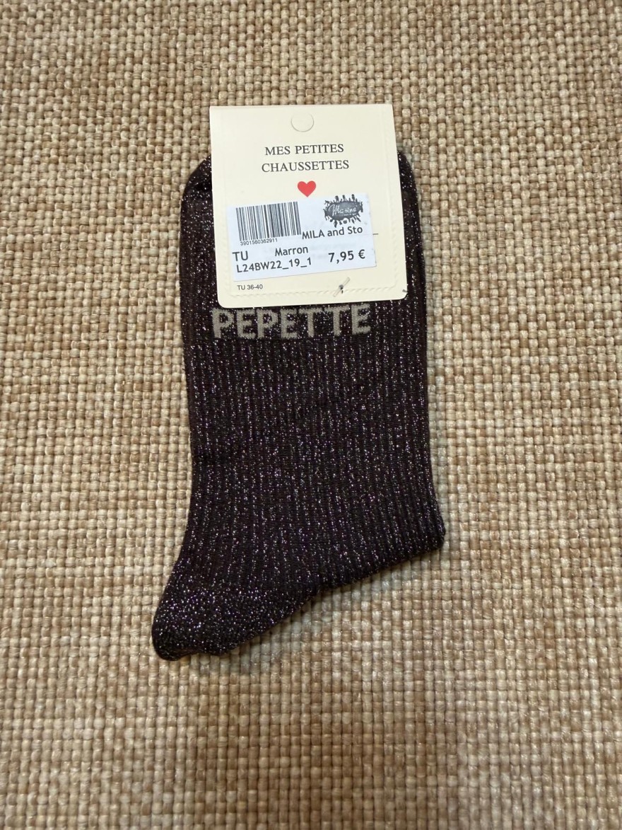 Chaussettes Femme Pépette Mila and Stories | Pailletées et Fantaisie
