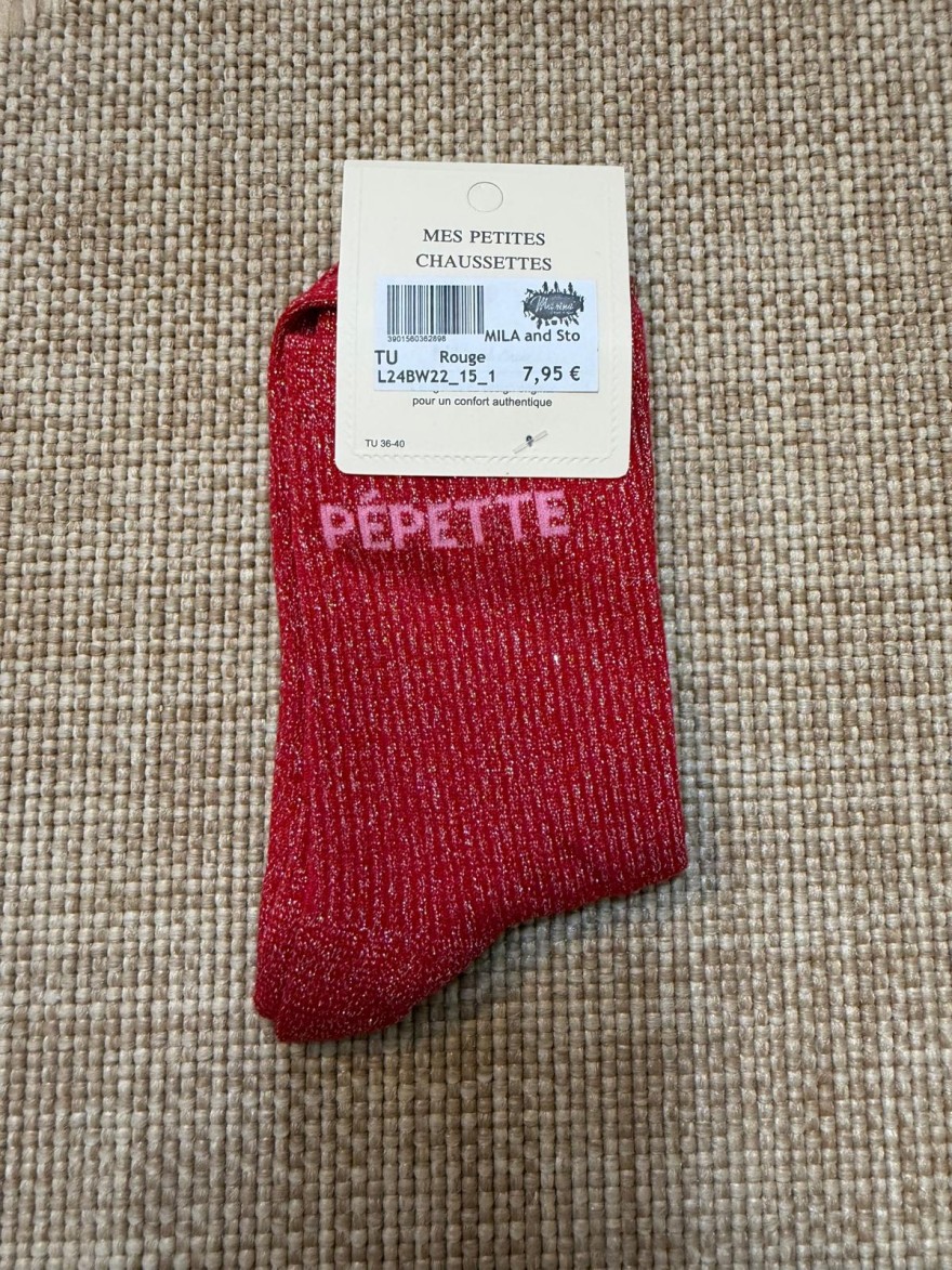 Chaussettes Femme Pépette Mila and Stories | Pailletées et Fantaisie