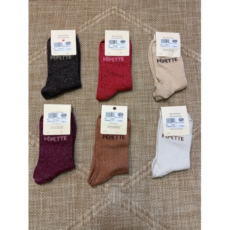 Chaussettes Femme Pépette Mila and Stories | Pailletées et Fantaisie