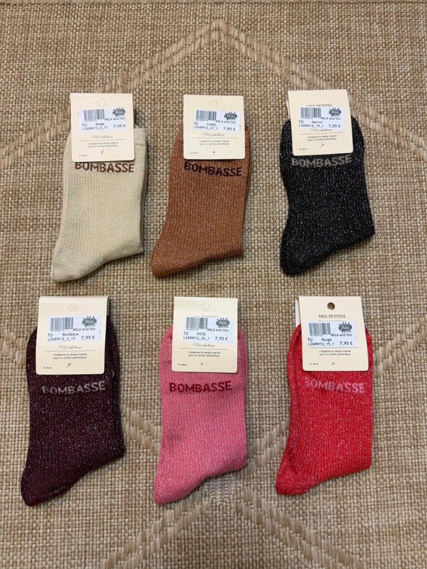 Chaussettes Femme Bombasse Mila and Stories | Pailletées Fantaisie