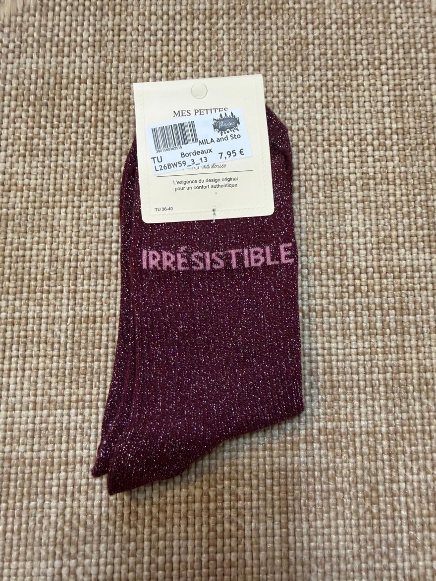 Chaussettes Femme Irrésistible Pailletées | Mila and Stories