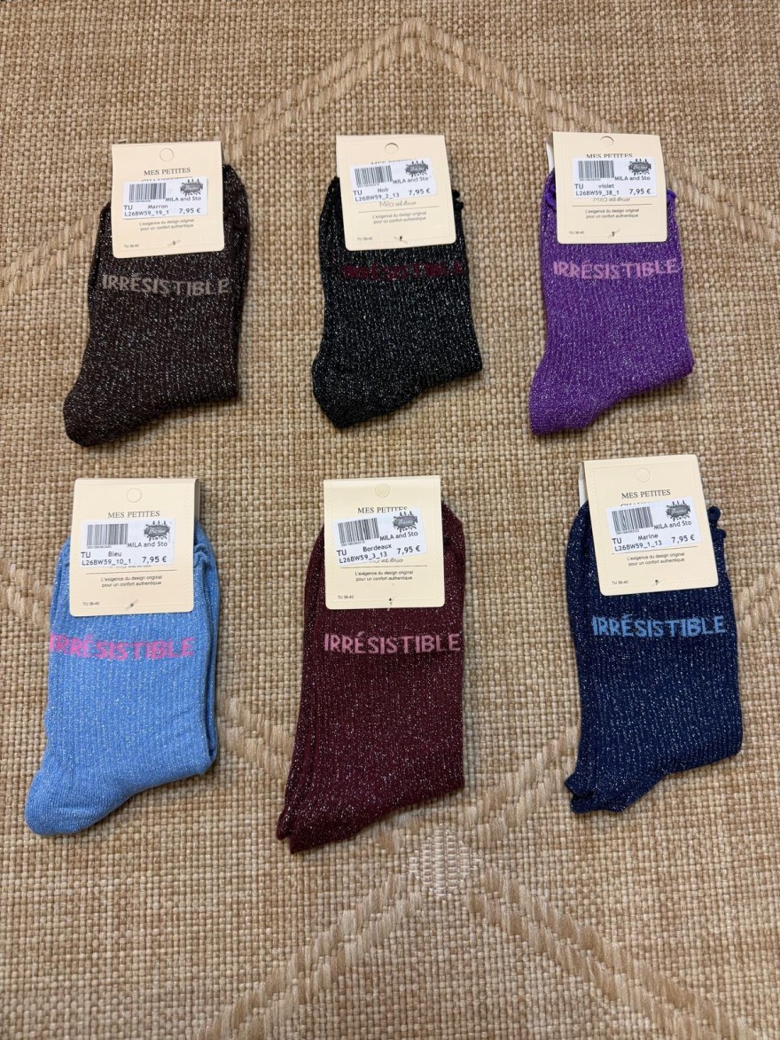 Chaussettes Femme Irrésistible Pailletées | Mila and Stories