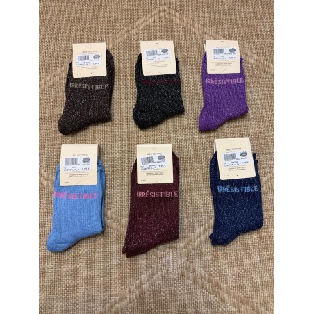 Chaussettes Femme Irrésistible Pailletées | Mila and Stories