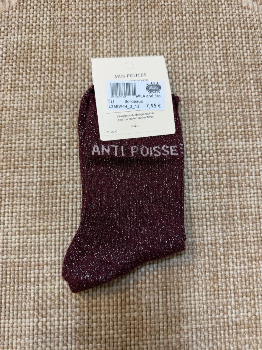 Chaussettes Femme Anti Poisse Pailletées | Mila and Stories