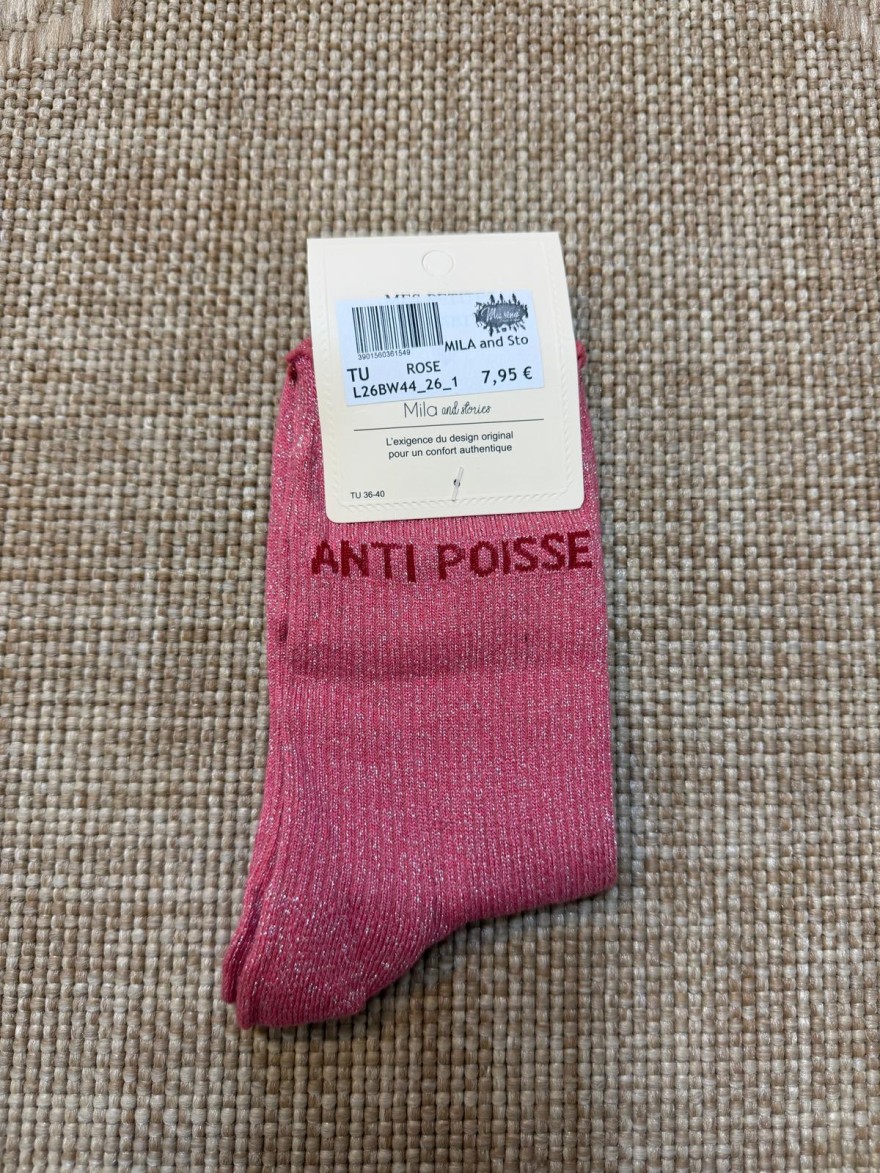 Chaussettes Femme Anti Poisse Pailletées | Mila and Stories