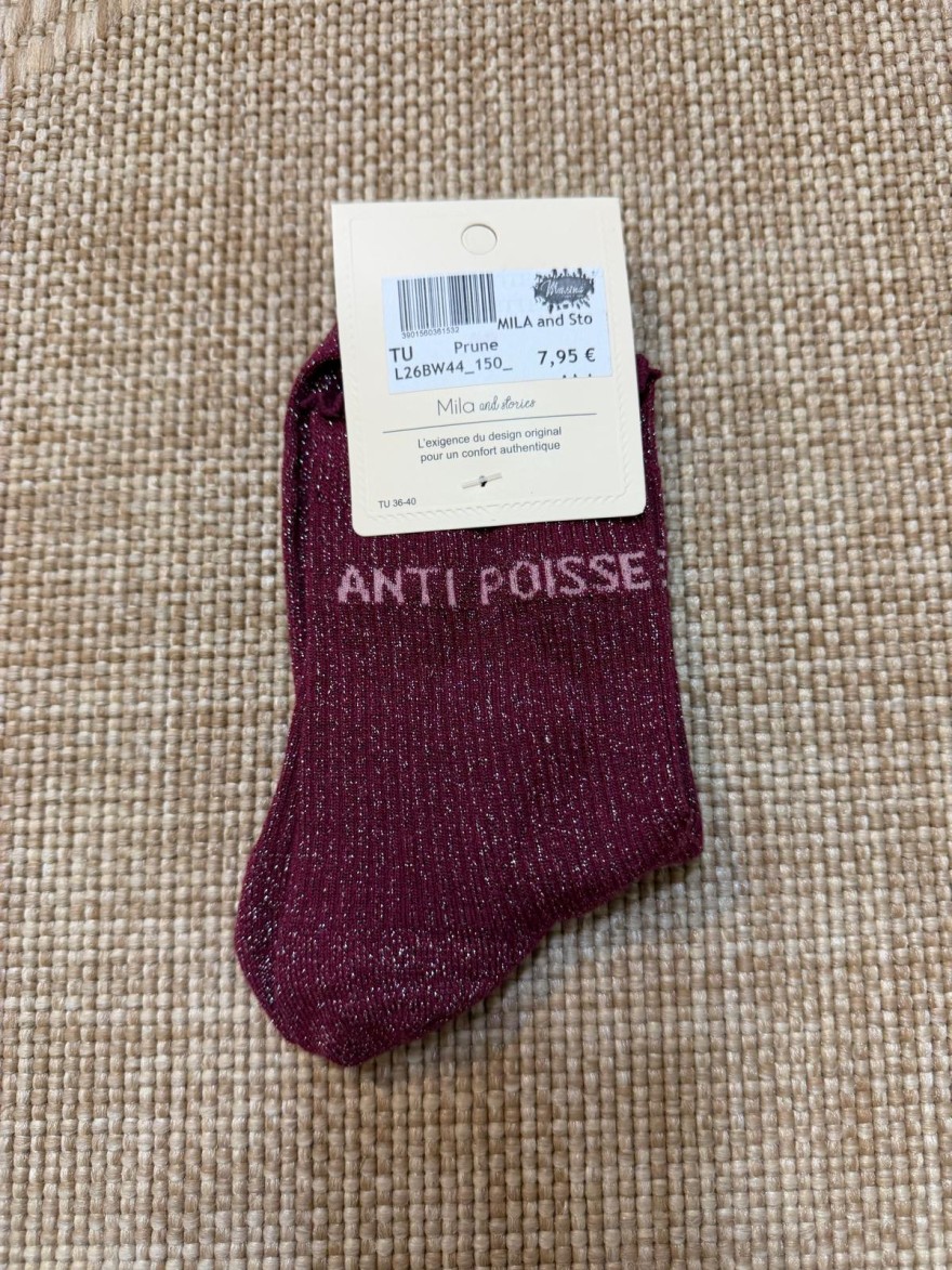 Chaussettes Femme Anti Poisse Pailletées | Mila and Stories