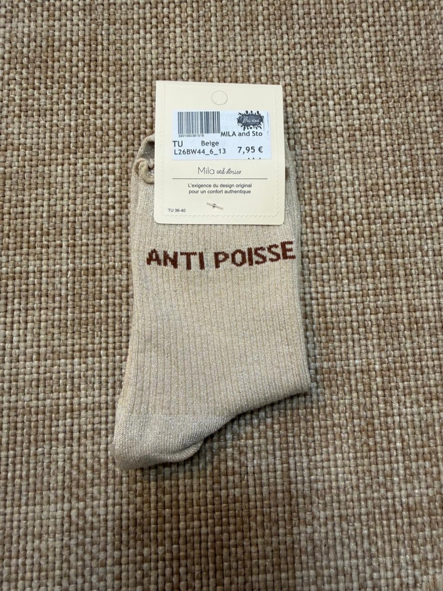 Chaussettes Femme Anti Poisse Pailletées | Mila and Stories