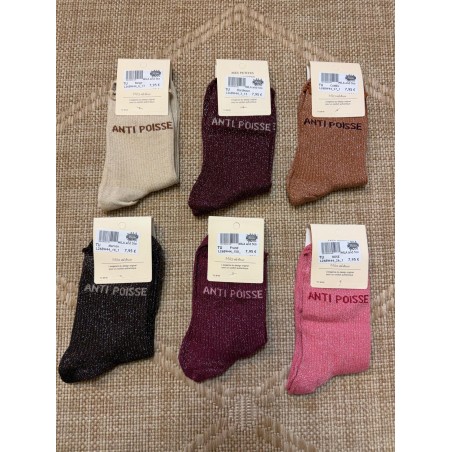 Chaussettes Femme Anti Poisse Pailletées | Mila and Stories