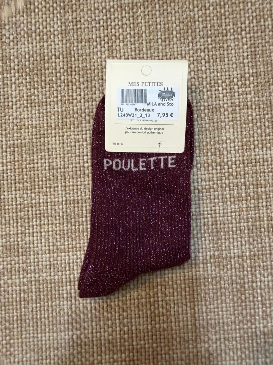 Chaussettes Femme Poulette Pailletées | Mila and Stories
