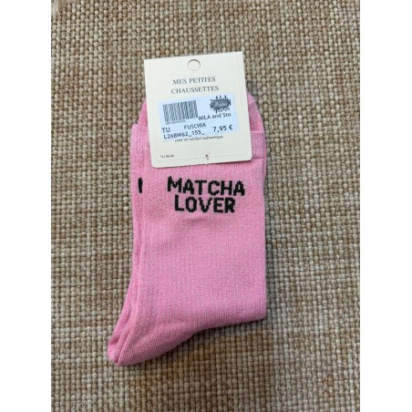 Chaussettes Matcha Lover Pailletées Femme | Mila and Stories