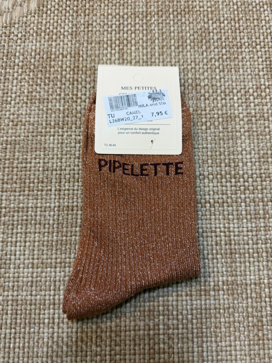 Chaussettes Pipelette Pailletées Femme | Mila and Stories