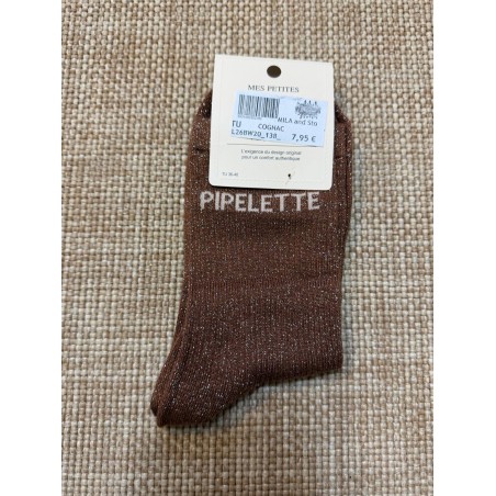 Chaussettes Pipelette Pailletées Femme | Mila and Stories