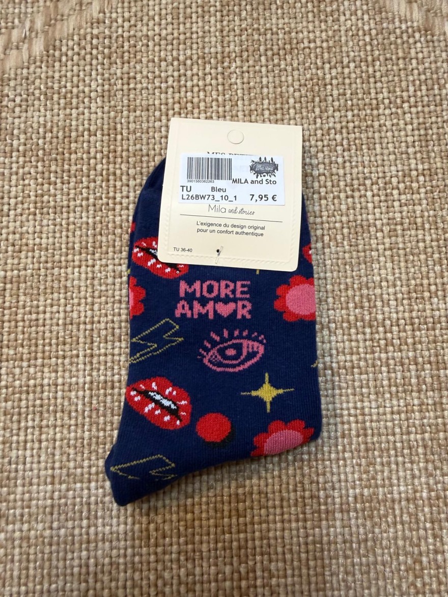 Chaussettes More Amor Femme à Motifs | Mila and Stories