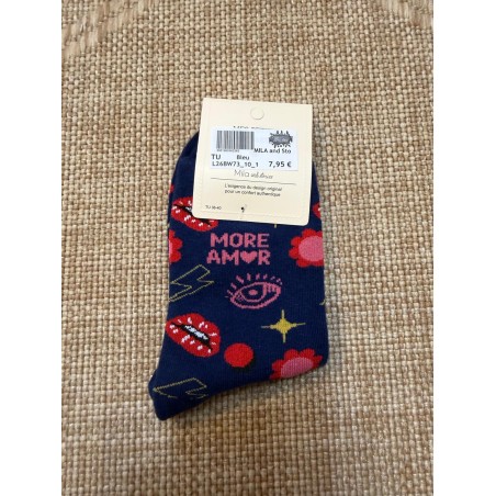 Chaussettes More Amor Femme à Motifs | Mila and Stories
