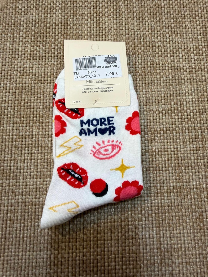 Chaussettes More Amor Femme à Motifs | Mila and Stories