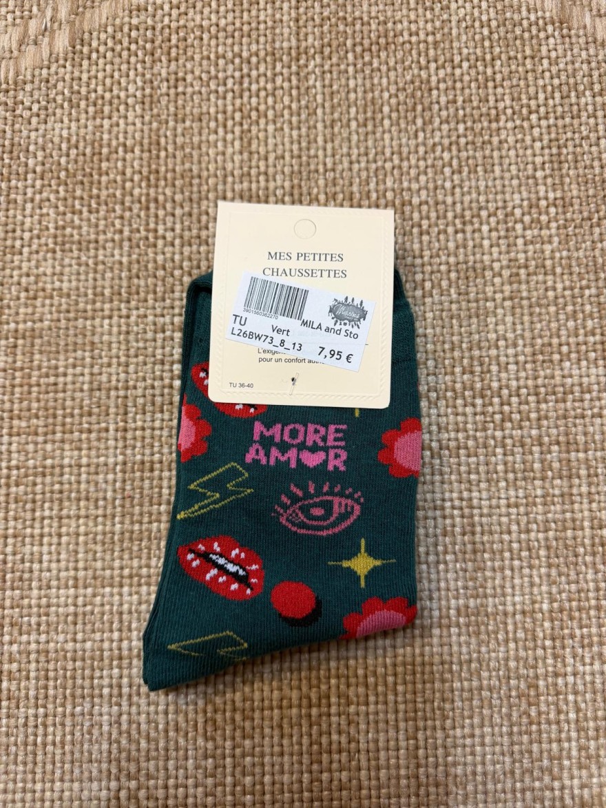 Chaussettes More Amor Femme à Motifs | Mila and Stories
