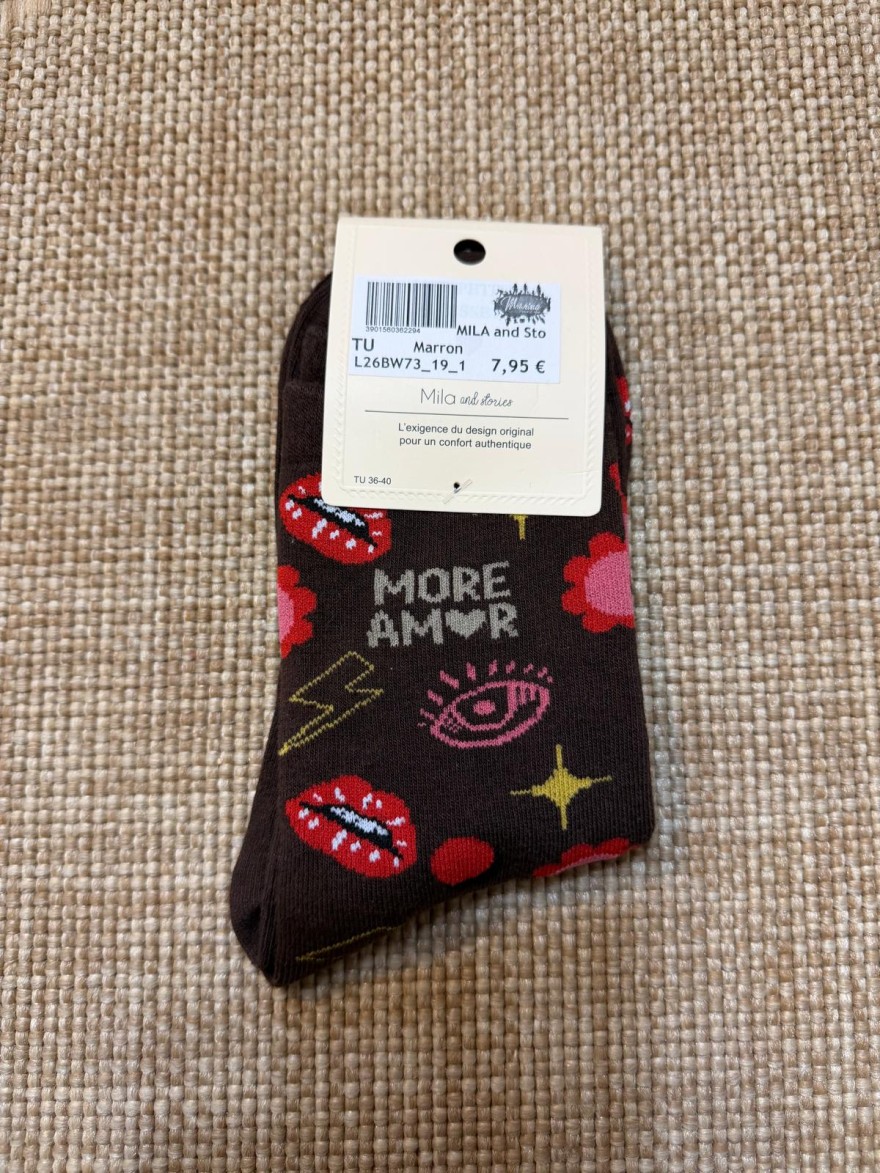Chaussettes More Amor Femme à Motifs | Mila and Stories