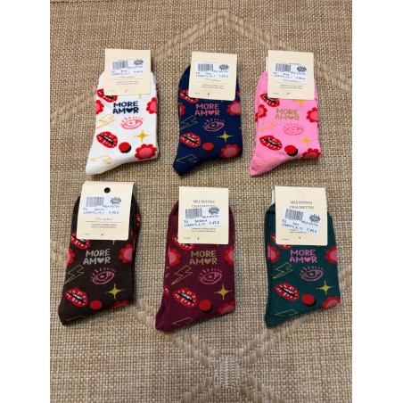 Chaussettes More Amor Femme à Motifs | Mila and Stories