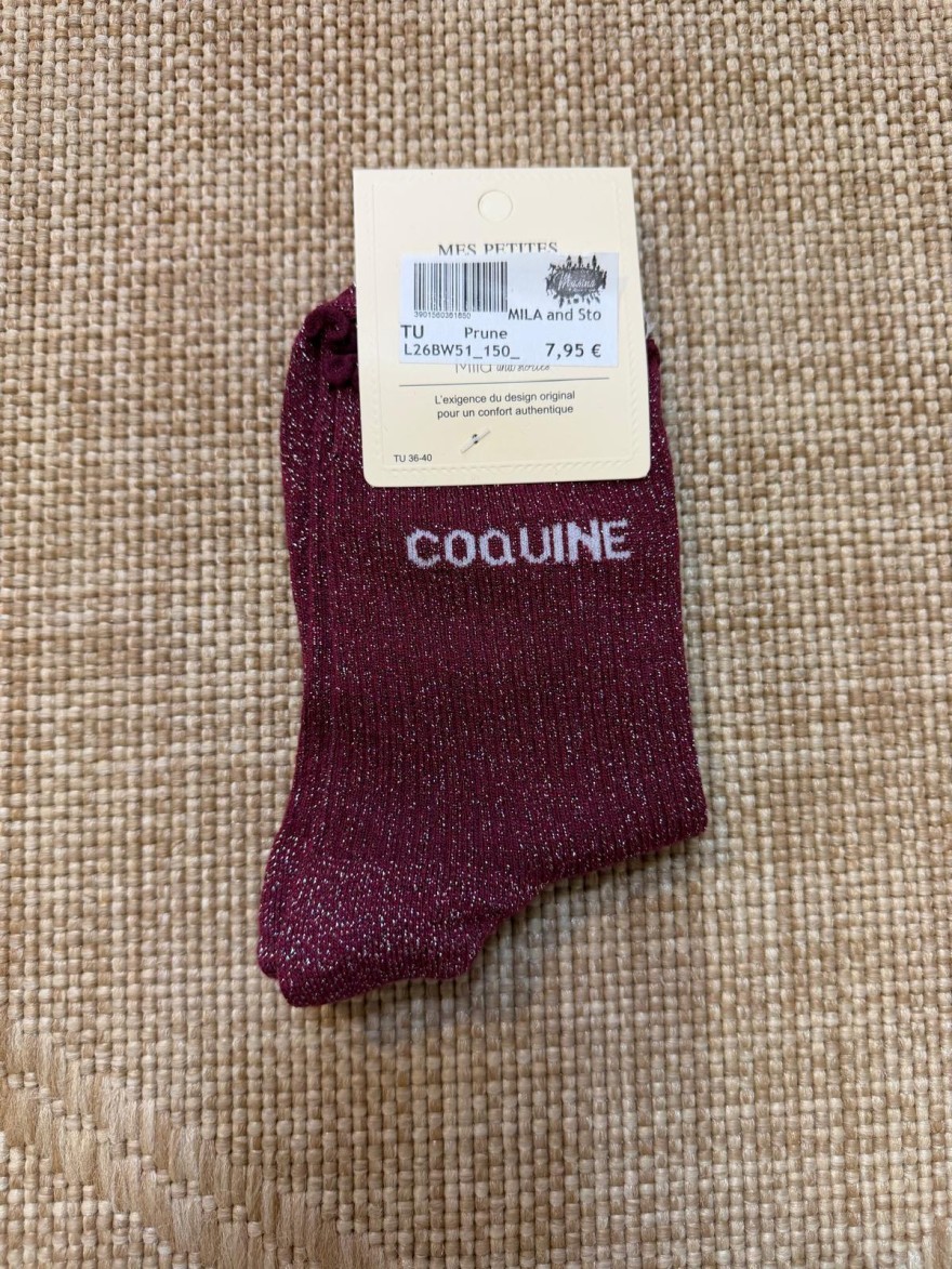 Chaussettes Coquine Pailletées Femme | Mila and Stories