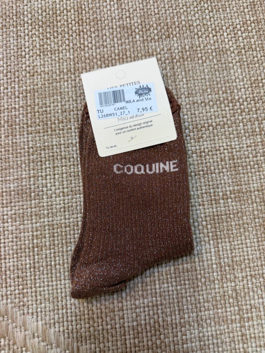 Chaussettes Coquine Pailletées Femme | Mila and Stories