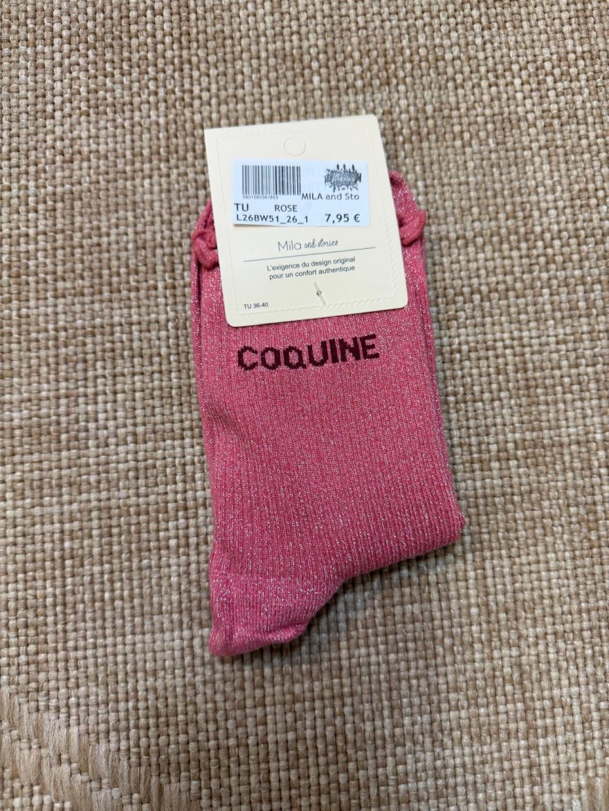Chaussettes Coquine Pailletées Femme | Mila and Stories