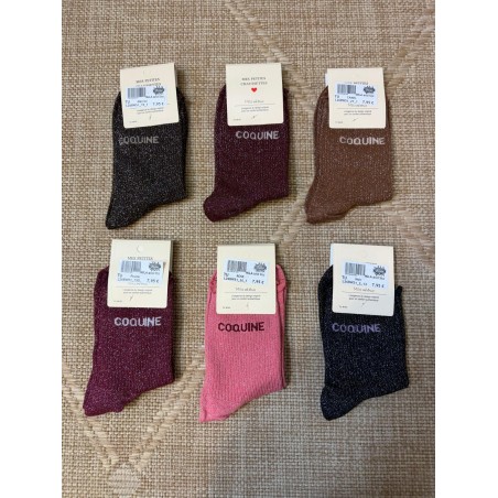Chaussettes Coquine Pailletées Femme | Mila and Stories
