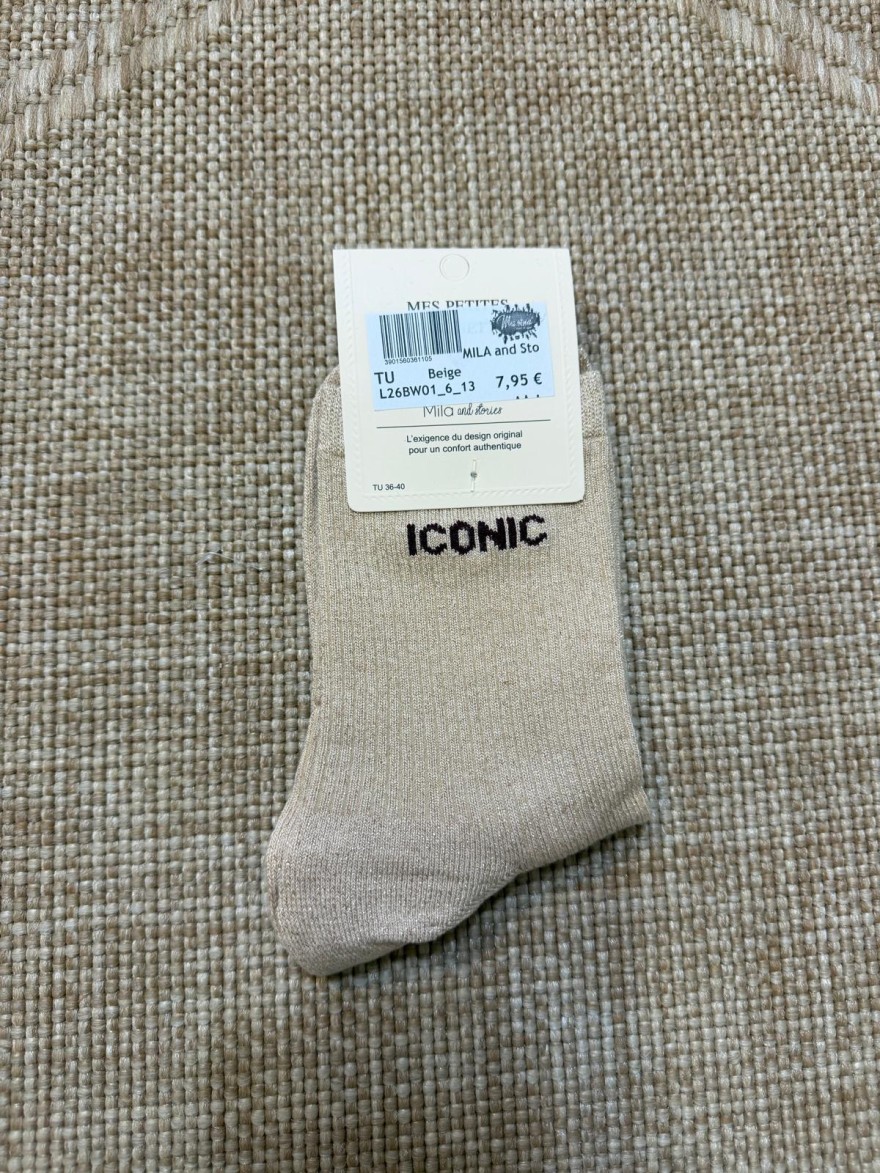 Chaussettes Iconic Pailletées Femme | Mila and Stories