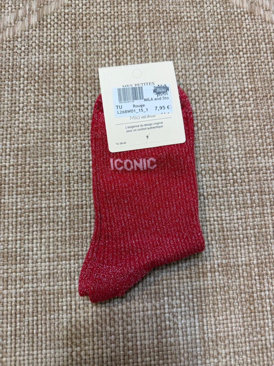 Chaussettes Iconic Pailletées Femme | Mila and Stories