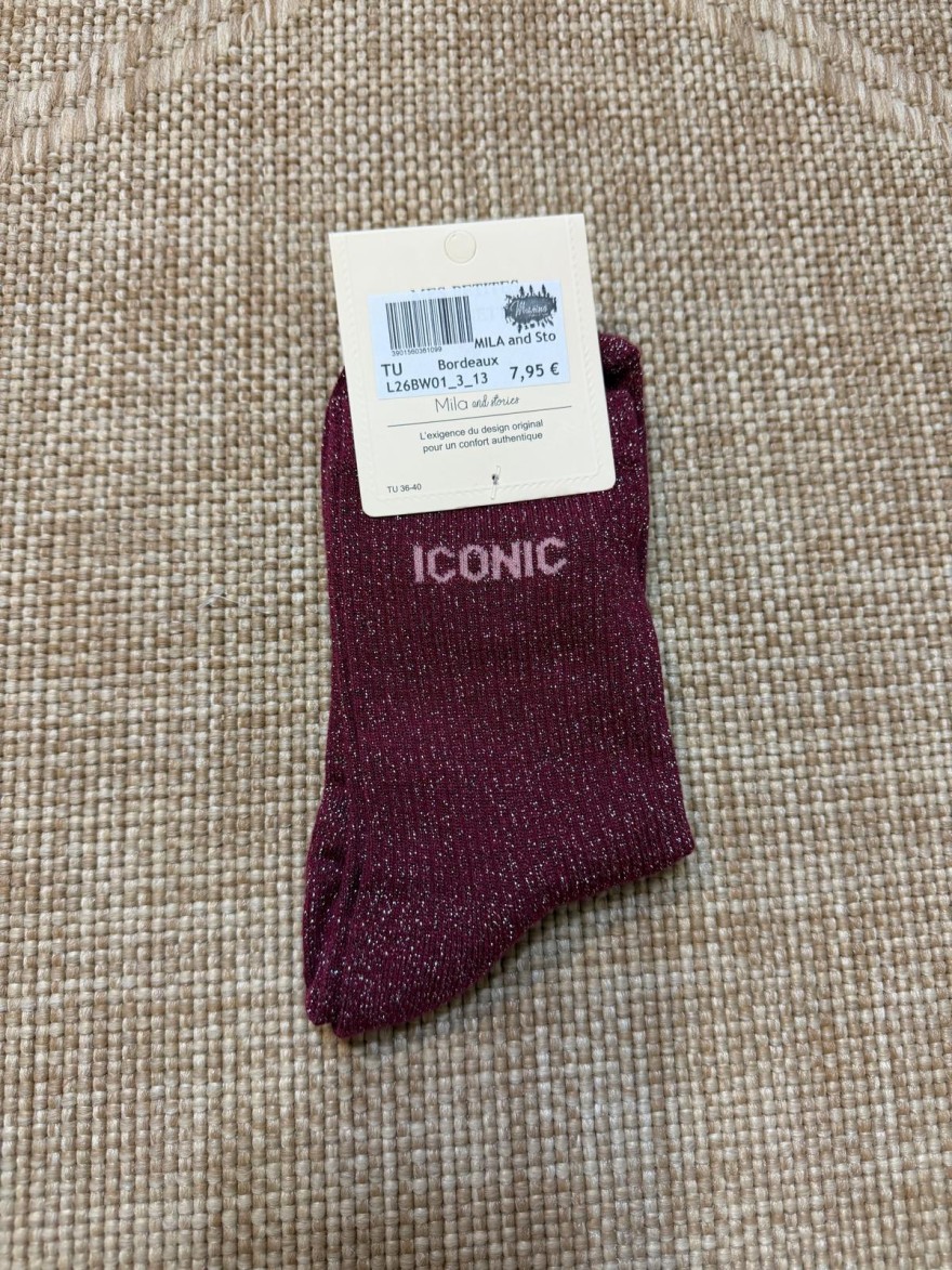 Chaussettes Iconic Pailletées Femme | Mila and Stories