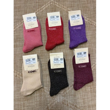 Chaussettes Iconic Pailletées Femme | Mila and Stories