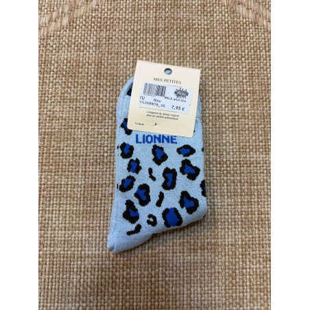 Chaussettes Lionne Léopard Pailletées Femme | Mila and Stories