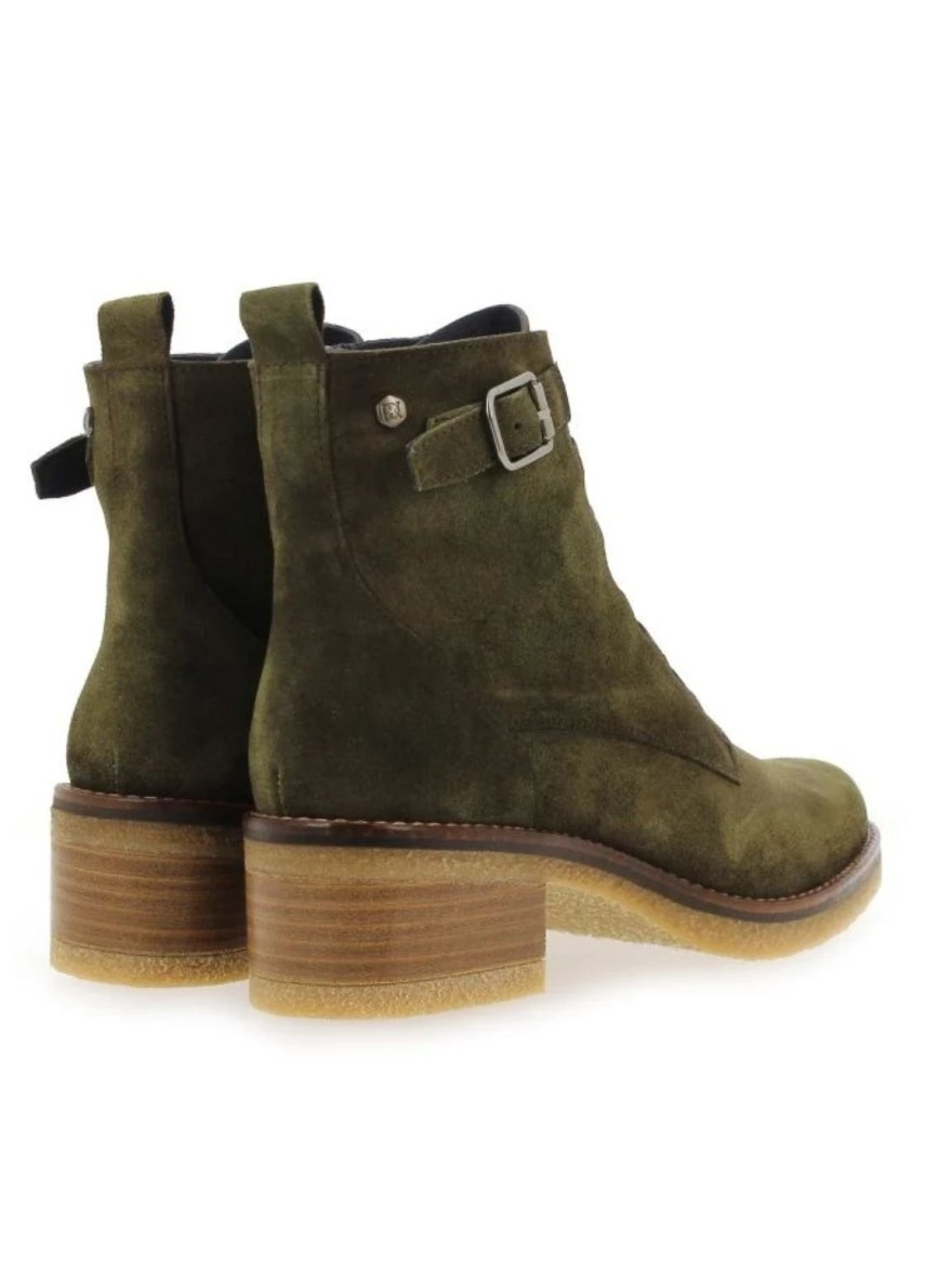 Bottine à Lacet Dorking Lucero D8868 Vert | Marina & Paloma
