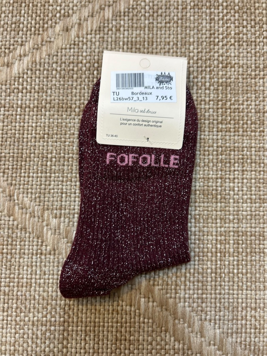 Chaussettes à Paillettes Fofolle Femme | Mila and Stories