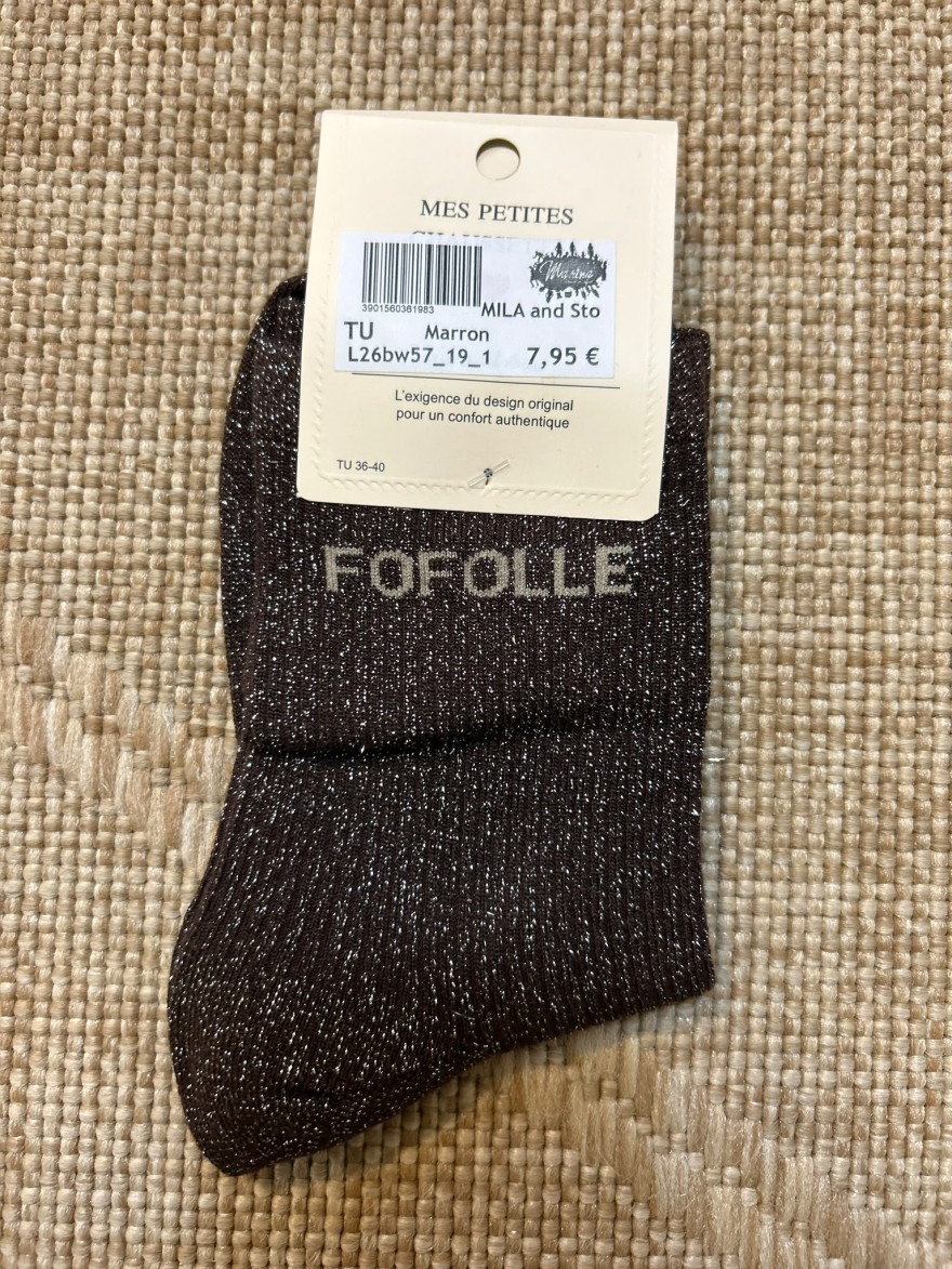 Chaussettes à Paillettes Fofolle Femme | Mila and Stories