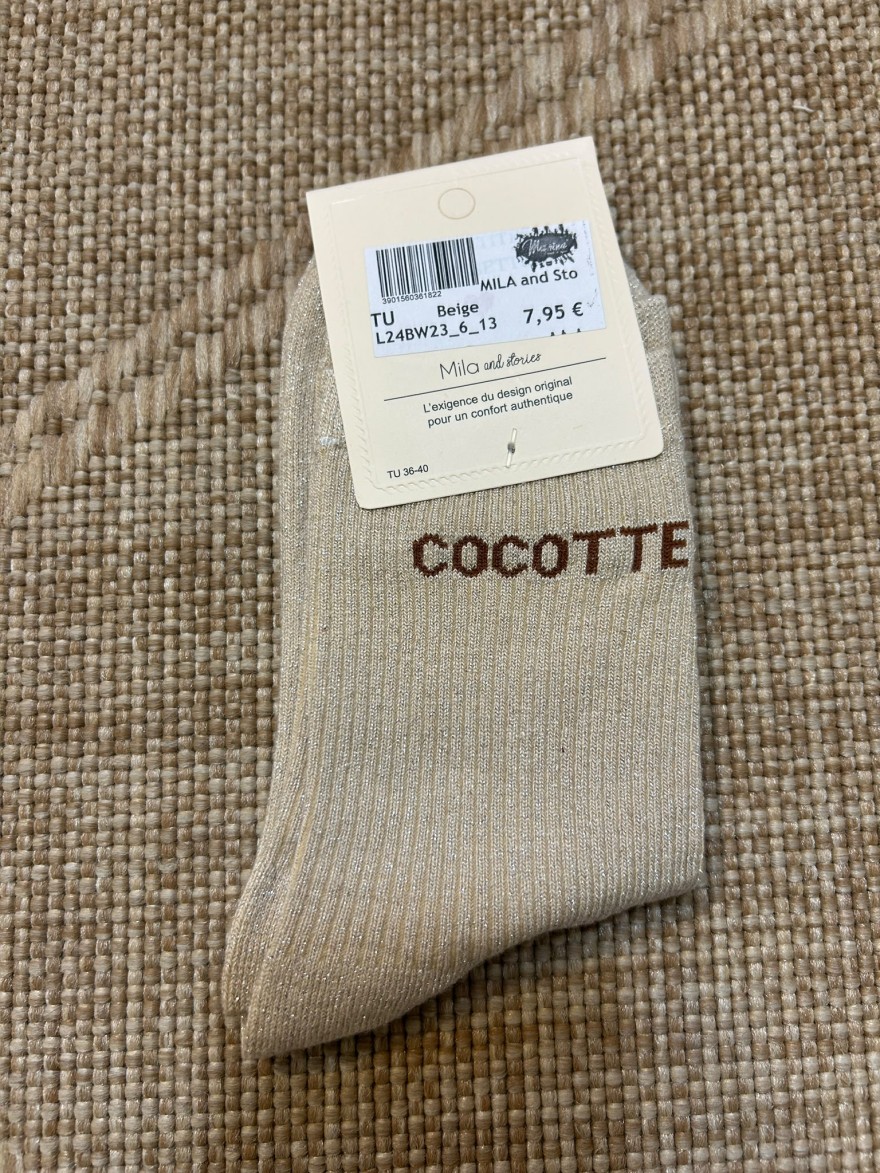 Chaussettes à Paillettes Cocotte Femme | Mila and Stories