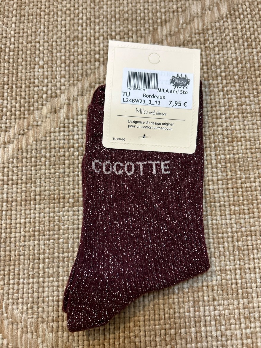 Chaussettes à Paillettes Cocotte Femme | Mila and Stories