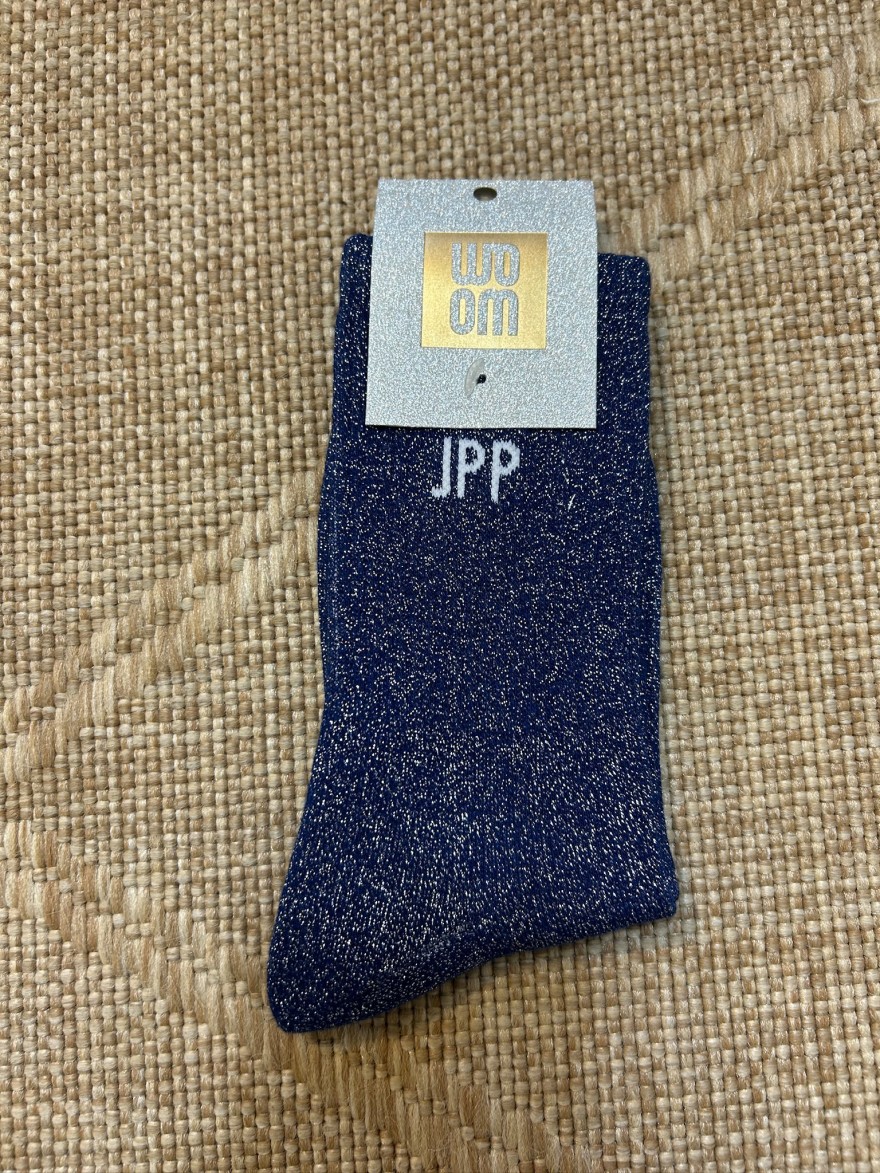 Chaussettes à Paillettes JPP Bleu Marine | Marina
