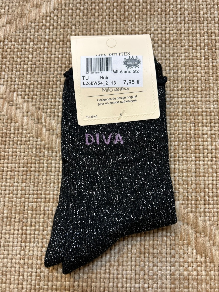 Chaussettes à Paillettes Diva Femme | Mila and Stories